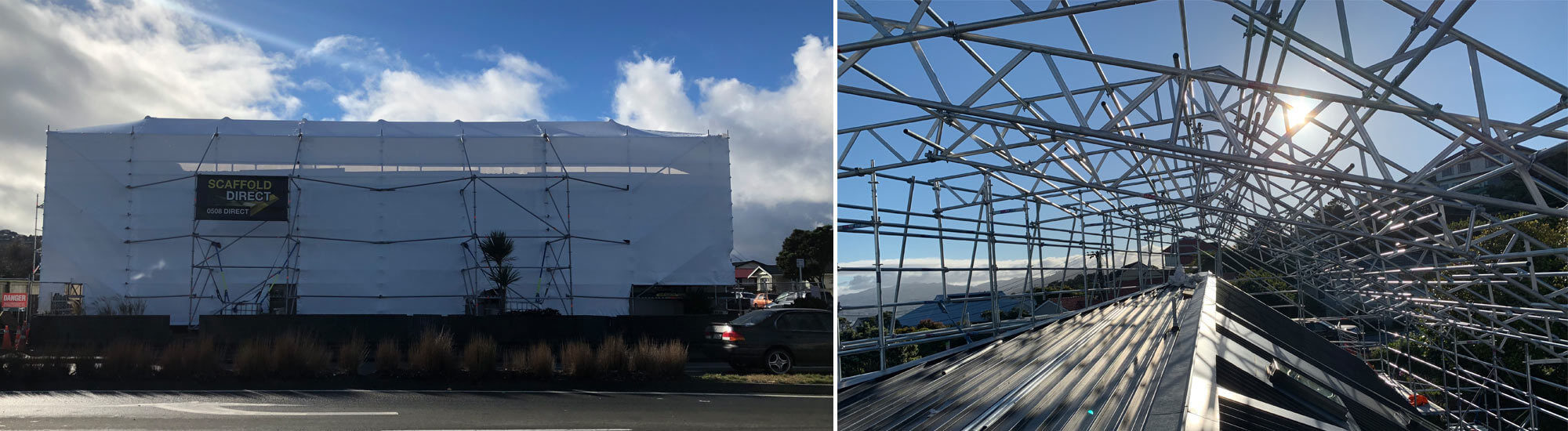 Scaffolding Wellington Shrink Wrap Hutt Valley, Kapiti Coast